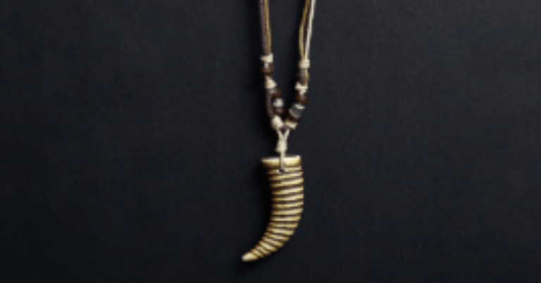 shark tooth necklace