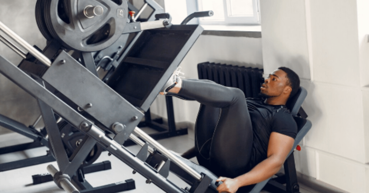 leg curl machine
