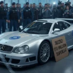 2002 Mercedes-Benz CLK GTR Seized