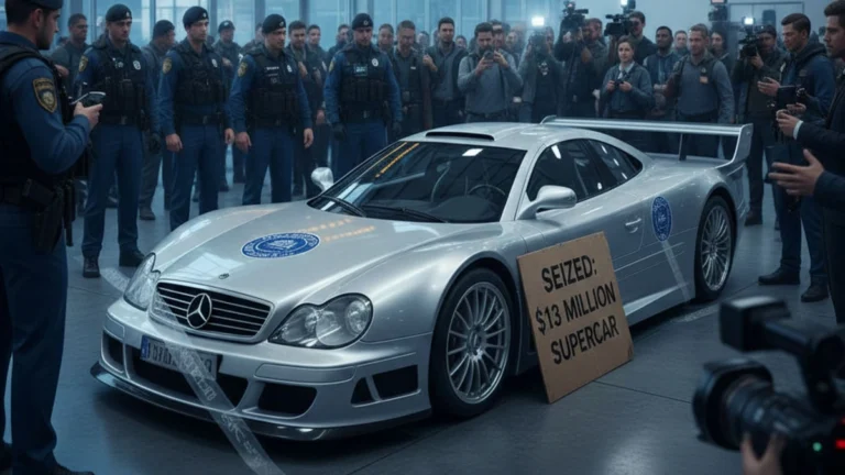 2002 Mercedes-Benz CLK GTR Seized