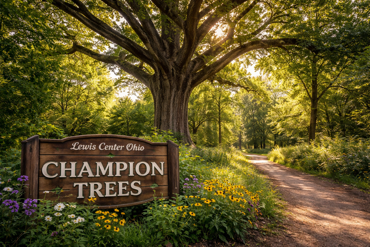 Lewis Center Ohio Champion Trees