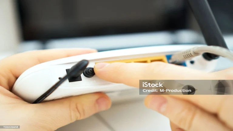 WPS Button on Router