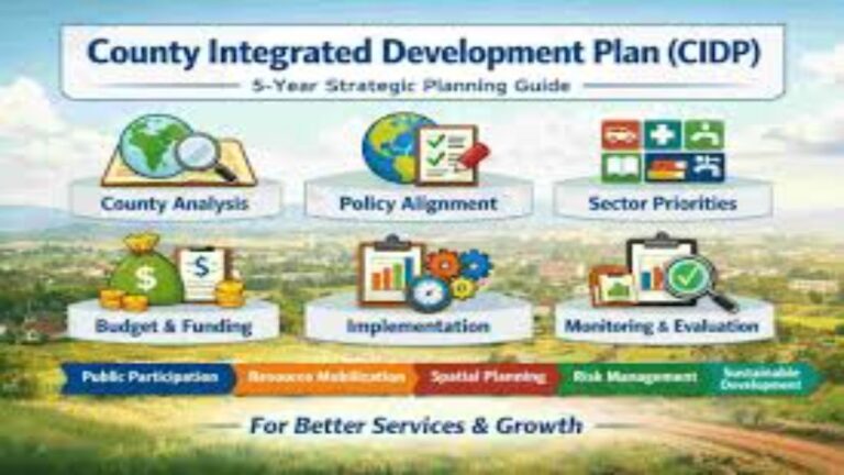 What Is County Integrated Development Plan